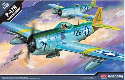 Model Kit letadlo 12281 - P-47N "EXPECTED GOOSE" (1:48)