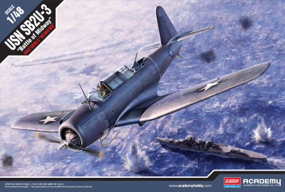 Model Kit letadlo 12324 - SB2U-3 "Battle of Midway" (1:48) - Academy