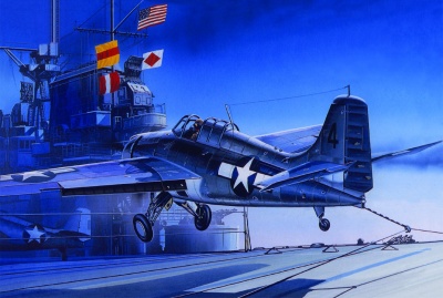 Model Kit letadlo 12451 - F4F-4 (1:72) - Academy