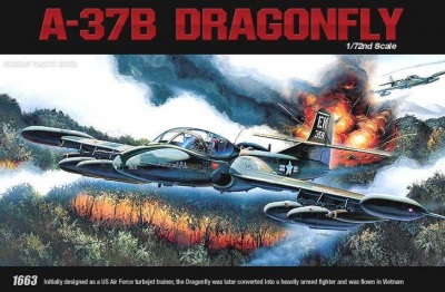 Model Kit letadlo 12461 - A-37B (1:72) - Academy