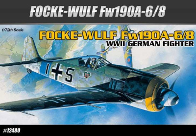 Model Kit letadlo 12480 - FOCKE-WULF FW190A-6/8 (1:72) - Academy