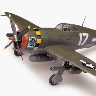 Model Kit letadlo 12492 - P-47D "RAZOR-BACK" (1:72) - Academy