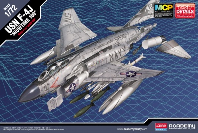 Model Kit letadlo 12515 - F-4J "SHOWTIME 100" MCP (1:72)