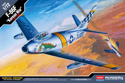 Model Kit letadlo 12546 - F-86F "KOREAN WAR" LE: (1:72) - Academy