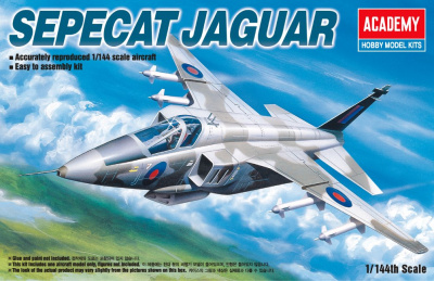 Model Kit letadlo 12606 - SEPECAT JAGUAR (1:144) - Academy