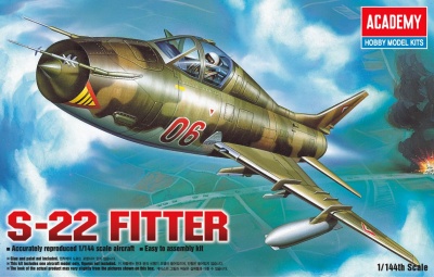 Model Kit letadlo 12612 - S-22 FITTER (1:144) - Academy