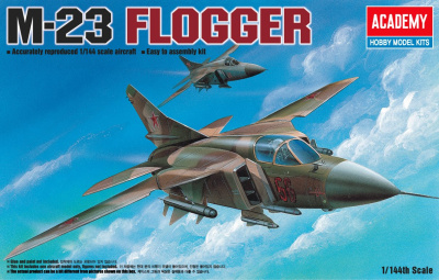 Model Kit letadlo 12614 - M-23 FLOGGER (1:144) - Academy