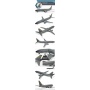 Model Kit letadlo 12639 - Boeing 737 "Colombian Air Force"  (1:144) - Academy