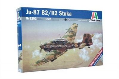 Model Kit letadlo 1292 - JU-87 B-2/R-2 STUKA (1:72) - Italeri