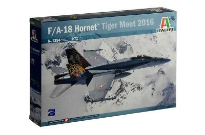 Model Kit letadlo 1394 - F/A-18 HORNET TIGER MEET 2016 (1:72) - Italeri