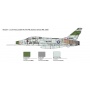 Model Kit letadlo 1398 - F-100F SUPER SABRE (1:72) - Italeri