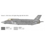 Model Kit letadlo 1409 - F-35 A LIGHTNING II CTOL version (1:72) - Italeri