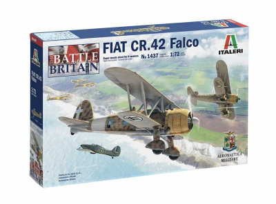 Model Kit letadlo 1437 - FIAT CR.42 Falco (1:72) - Italeri