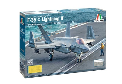 Model Kit letadlo 1469 - F-35C Lightning II (1:72) - Italeri