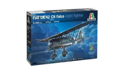 Model Kit letadlo 1485 - FIAT CR.42 CN "Falco" Night Fighter (1:72) - Italeri