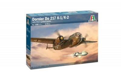 Model Kit letadlo 1488 - Do 217K with Fritz X (1:72) - Italeri