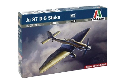 Model Kit letadlo 2709 - JU 87 D-5 STUKA (1:48) - Italeri