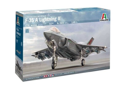 Model Kit letadlo 2836 - F-35A Lightning II (Beast Mode) (1:48) - Italeri