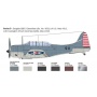 Model Kit letadlo 2841 - USN SBD-3 DAUNTLESS (1:48) - Italeri