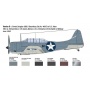 Model Kit letadlo 2841 - USN SBD-3 DAUNTLESS (1:48) - Italeri