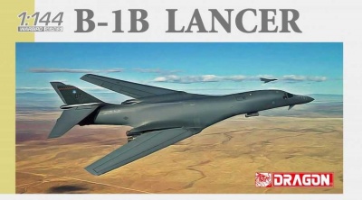 Model Kit letadlo 4624 - B-1B Lancer (1:144) - Dragon