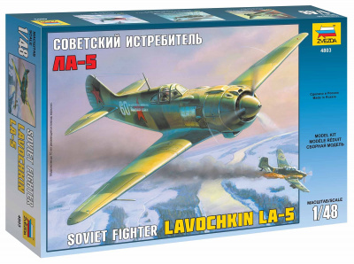 Model Kit letadlo 4803 - Lavochkin La-5 (1:48)