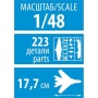 Model Kit letadlo 4837 - YAK-7 late version (1:48) - Zvezda