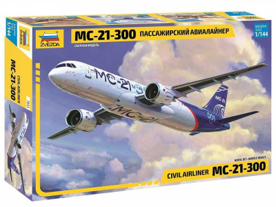 Model Kit letadlo 7033 - Civil Airliner MC-21-300 (1:144) - Zvezda