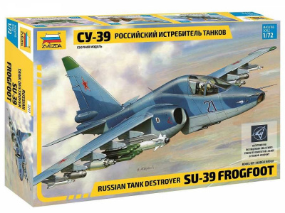 Model Kit letadlo 7217 - Suchoi SU-39 (1:72)