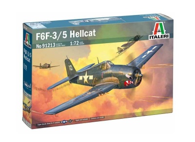 Model Kit letadlo 91213 - F6F-3/5 Hellcat (1:72) - Italeri