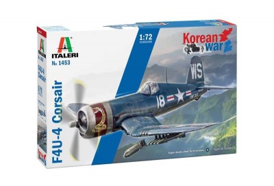 Model Kit letadlo - F-4U/4B Korean War (1:72) - Italeri