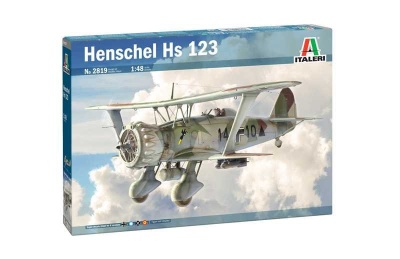 Model Kit letadlo - Henschel Hs 123 (1:48) - Italeri