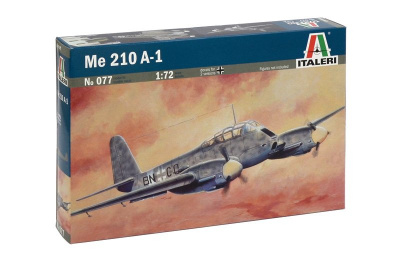 Model Kit letadlo - ME 210 A-1 (1:72) - Italeri