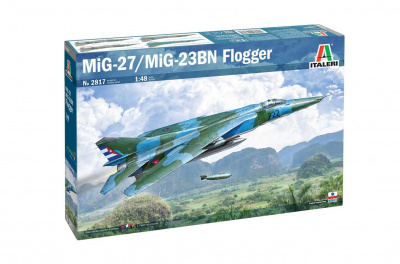 Model Kit letadlo - MiG-27 Flogger D (1:48) - Italeri