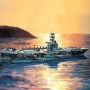 Model Kit loď 14212 - USS CVN-69 EISENHOWER (1:800) - Academy