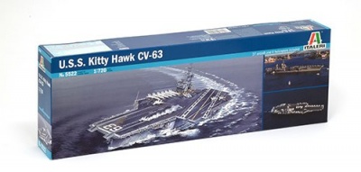 Model Kit loď 5522 - U.S.S. KITTY HAWK CV-63 (1:720)