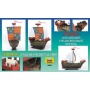 Model Kit loď 9038 - English Medieval Ship Thomas (1:72) - Zvezda