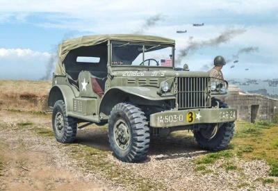 Model Kit military 0228 - Dodge WC56 Command Car (1:35)