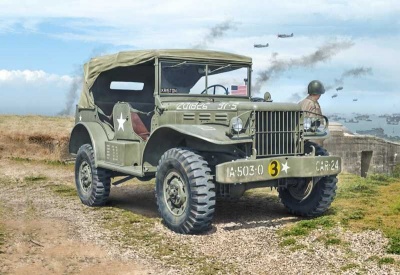 Model Kit military 0228 - Dodge WC56 Command Car (1:35)