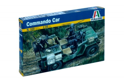 Model Kit military 0320 - COMMANDO CAR (1:35) - Italeri