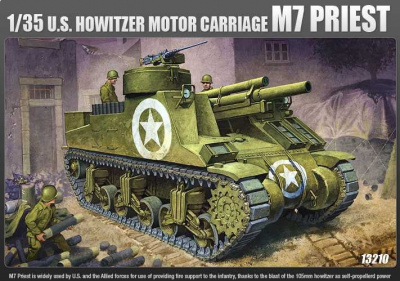 Model Kit military 13210 - M7 PRIEST (1:35)