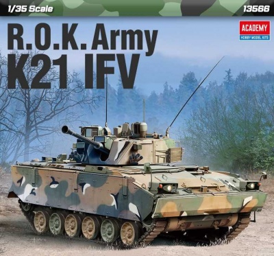Model Kit military 13566 - R.O.K. Army K21 IFV (1:35) - Academy
