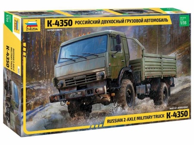 Model Kit military 3692 - Russian 2 Axle Military Truck K-4326 (1:35) - Zvezda