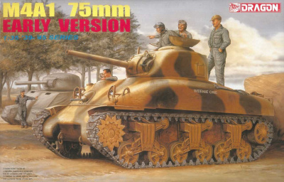 Model Kit military 6048 - M4A1 75mm EARLY VERSION (1:35)