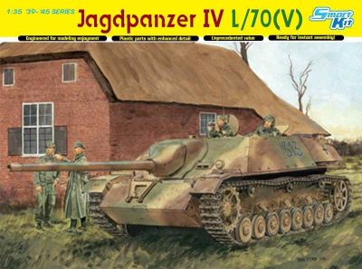 Model Kit military 6397 - JAGDPANZER IV L/70(V) (SMART KIT) (1:35)