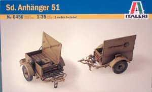 Model Kit military 6450 - SD. ANHANGER (1:35) - Italeri