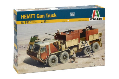 Model Kit military 6510 - HEMTT Gun Truck (1:35) - Italeri