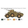 Model Kit military 6591 - AB 41 with Bersaglieri Italian Infantry (1:35) - Italeri