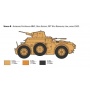 Model Kit military 6591 - AB 41 with Bersaglieri Italian Infantry (1:35) - Italeri