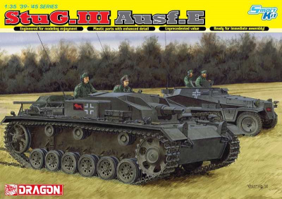 Model Kit military 6688 - STUG.III AUSF.E (1:35)